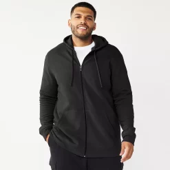 Big & Tall Tek Gear® Ultra Soft Fleece Hoodie -Clearance Sales Store 4957647 Mineral Black