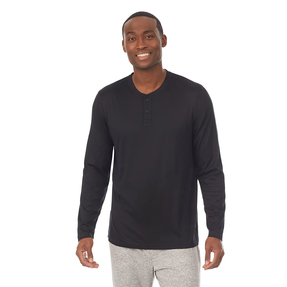 Men's Cuddl Duds® Far-Infrared Enhance Pajama Henley 5 Men's Cuddl Duds® Far-Infrared Enhance Pajama Henley - Image 3