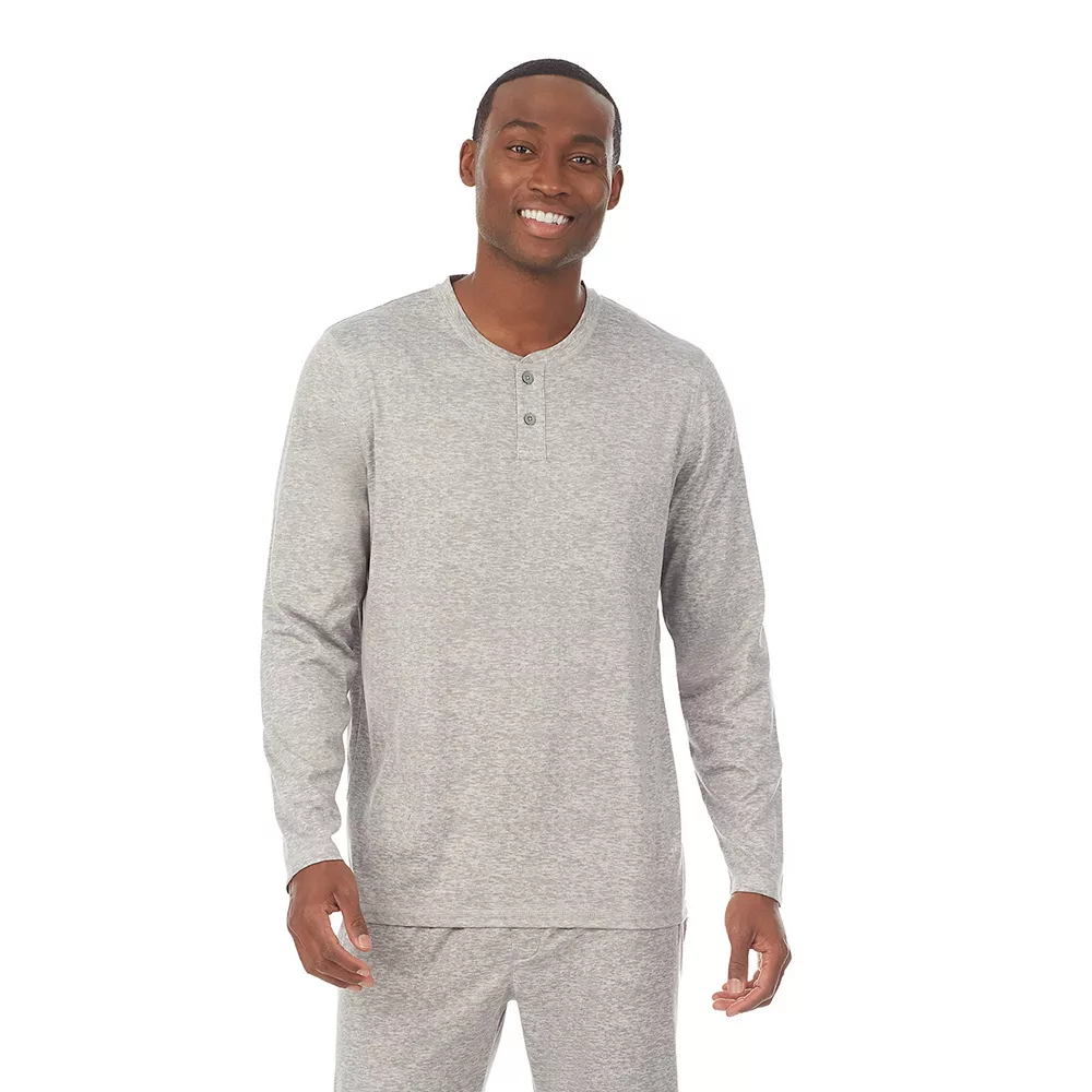 Men's Cuddl Duds® Far-Infrared Enhance Pajama Henley 4 Men's Cuddl Duds® Far-Infrared Enhance Pajama Henley - Image 2