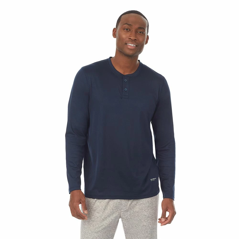 Men's Cuddl Duds® Far-Infrared Enhance Pajama Henley 6 Men's Cuddl Duds® Far-Infrared Enhance Pajama Henley - Image 4