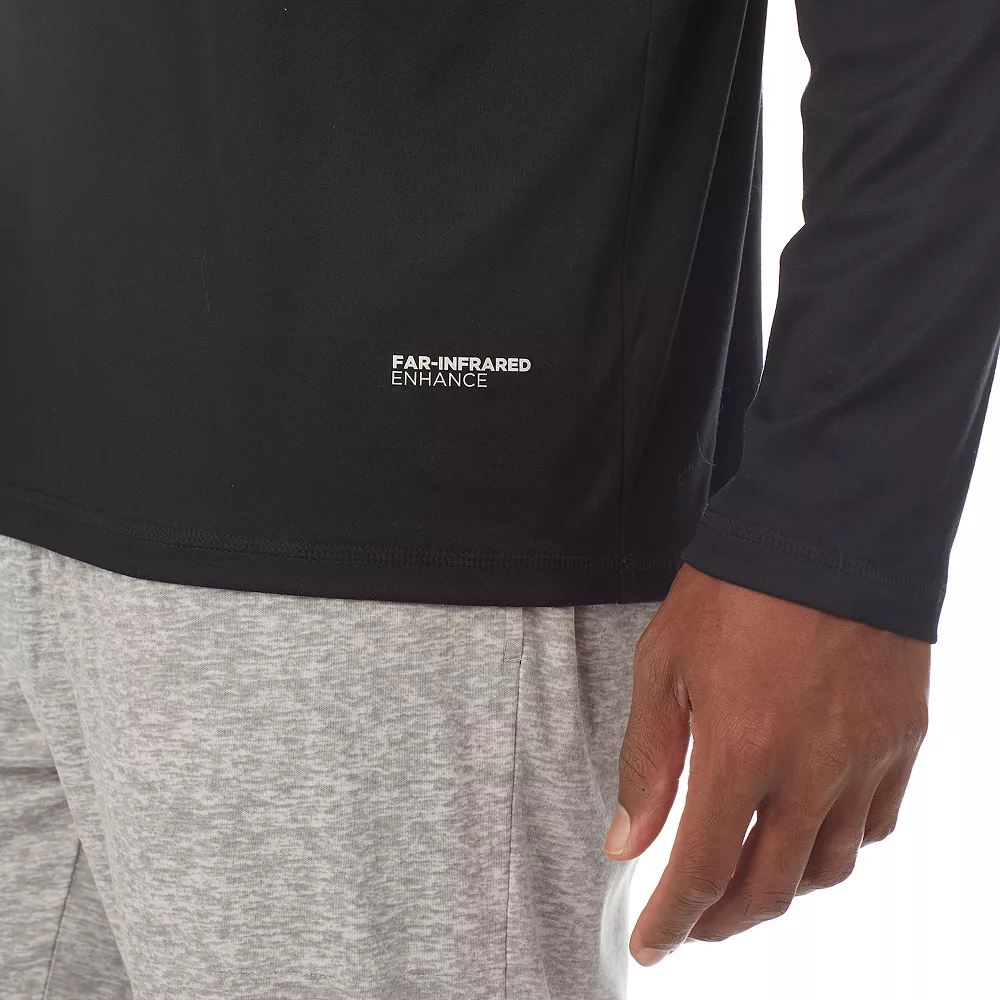 Men's Cuddl Duds® Far-Infrared Enhance Pajama V-Neck Tee 8 Men's Cuddl Duds® Far-Infrared Enhance Pajama V-Neck Tee - Image 6