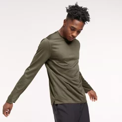 Men's FLX Commuter Stretch Crew -Clearance Sales Store 5010309 Military Canvas