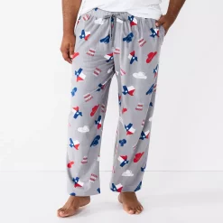 Big & Tall Sonoma Goods For Life® Microfleece Sleep Pants -Clearance Sales Store 5010901 Dont Mess With Texas