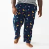 Big & Tall Sonoma Goods For Life® Microfleece Sleep Pants -Clearance Sales Store 5010901 Navy Dog Sweaters