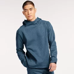 Men's FLX Comfort Fleece Pullover Hoodie -Clearance Sales Store 5016806 Coastline Heather