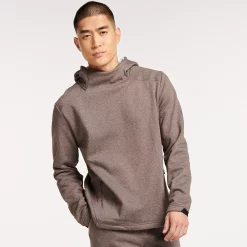 Men's FLX Comfort Fleece Pullover Hoodie -Clearance Sales Store 5016806 Light Fudge Heather