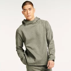 Men's FLX Comfort Fleece Pullover Hoodie -Clearance Sales Store 5016806 Spearmint Chalk