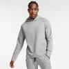 Men's FLX Commuter Fleece Pullover Hoodie -Clearance Sales Store 5017843 Flint Gray Heather