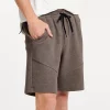 Men's FLX 9" Commuter Fleece Shorts -Clearance Sales Store 5027476 Light Fudge Heather