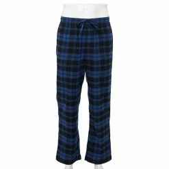 Men's Sonoma Goods For Life® Flannel Pajama Pants -Clearance Sales Store 5034879 Blue Denim Black