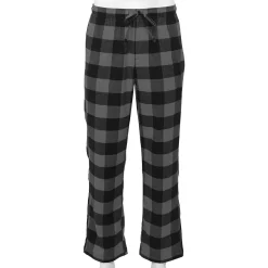 Men's Sonoma Goods For Life® Flannel Pajama Pants -Clearance Sales Store 5034879 Gray Black Check