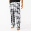 Men's Sonoma Goods For Life® Flannel Pajama Pants 2 Men's Sonoma Goods For Life® Flannel Pajama Pants -Clearance Sales Store 5034879 Gray Heather Plaid