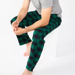 Men's Sonoma Goods For Life® Flannel Pajama Pants -Clearance Sales Store 5034879 Green Buff
