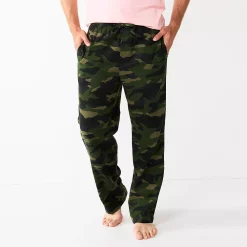 Men's Sonoma Goods For Life® Flannel Pajama Pants -Clearance Sales Store 5034879 Green Camo