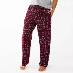 Men's Sonoma Goods For Life® Flannel Pajama Pants -Clearance Sales Store 5034879 Red Bandana
