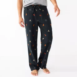 Men's Sonoma Goods For Life® Flannel Pajama Pants -Clearance Sales Store 5034879 Texas Icons