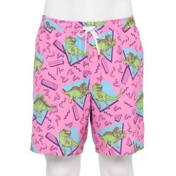 Men's Sonoma Goods For Life® Compression Lined Swim Trunks -Clearance Sales Store 5036572 Pink Dinosaurs
