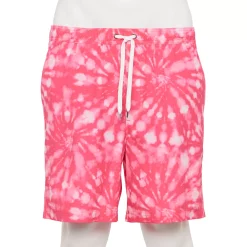 Men's Sonoma Goods For Life® Compression Lined Swim Trunks -Clearance Sales Store 5036572 Pink Tie Dye