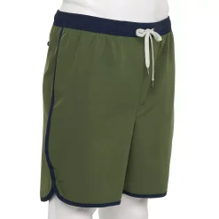 Men's Sonoma Goods For Life® Scallop Swim Trunks -Clearance Sales Store 5036573 Beetle