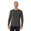 Men's HeatKeep Basic Lightweight Knit Crewneck Tee -Clearance Sales Store 5042737 Heather Army Green