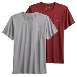 Men's Eddie Bauer 2-pack Mesh Crewneck Tees 7 Men's Eddie Bauer 2-pack Mesh Crewneck Tees -Clearance Sales Store 5045095 ALT2