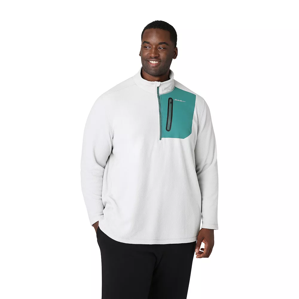 Big & Tall Eddie Bauer Cloud Regular-Fit Quarter-Zip Pullover Jacket 5 Big & Tall Eddie Bauer Cloud Regular-Fit Quarter-Zip Pullover Jacket - Image 3