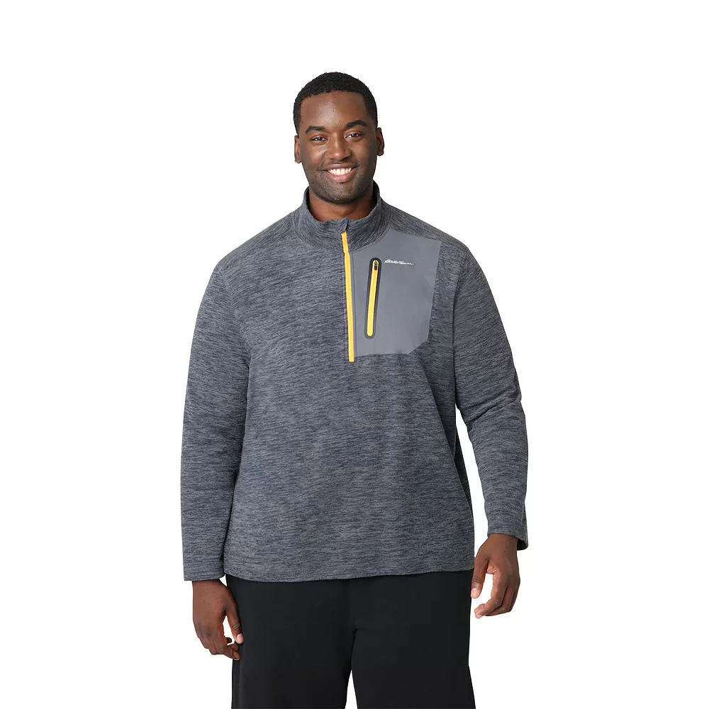 Big & Tall Eddie Bauer Cloud Regular-Fit Quarter-Zip Pullover Jacket 6 Big & Tall Eddie Bauer Cloud Regular-Fit Quarter-Zip Pullover Jacket - Image 4