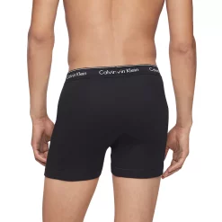 Men's Calvin Klein 3-Pack Cotton Classics Boxer Briefs -Clearance Sales Store 5094301 ALT