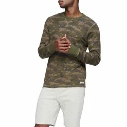 Men's Calvin Klein Modern-Fit Thermal Crewneck Top -Clearance Sales Store 5094347 Fatigue Camo Print
