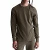 Men's Calvin Klein Modern-Fit Thermal Crewneck Top -Clearance Sales Store 5094347 Olive