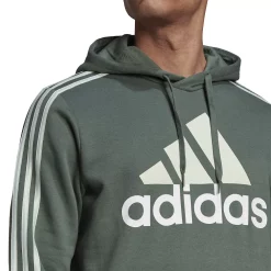 Big & Tall adidas Essential 3-Stripes Badge of Sport Hoodie -Clearance Sales Store 5097477 ALT3