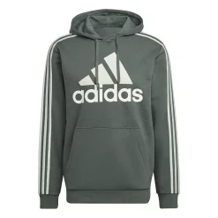 Big & Tall adidas Essential 3-Stripes Badge of Sport Hoodie -Clearance Sales Store 5097477 ALT6