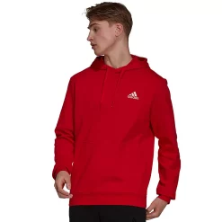 Big & Tall adidas Feel Cozy Hoodie -Clearance Sales Store 5097478 Scarlet White