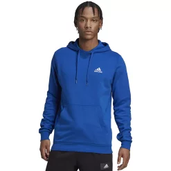 Big & Tall adidas Feel Cozy Hoodie -Clearance Sales Store 5097478 Team Royal Blue