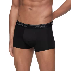 Men’s Calvin Klein 3-Pack Microfiber Stretch Low-Rise Trunks -Clearance Sales Store 5107911 ALT2