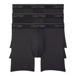 Men's Calvin Klein 3-Pack Microfiber Stretch Boxer Briefs -Clearance Sales Store 5107912 ALT3