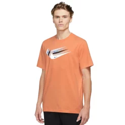 Men's Nike Swoosh Tee 11 Men's Nike Swoosh Tee -Clearance Sales Store 5118586 Orange Trance