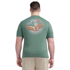 Big & Tall IZOD Saltwater Graphic Tee -Clearance Sales Store 5138066 Cilantro