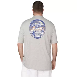 Big & Tall IZOD Saltwater Graphic Tee -Clearance Sales Store 5138066 Light Gray Heather
