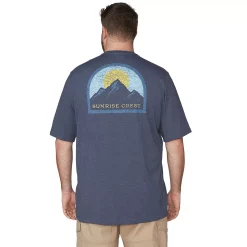 Big & Tall IZOD Saltwater Graphic Tee -Clearance Sales Store 5138066 Navy