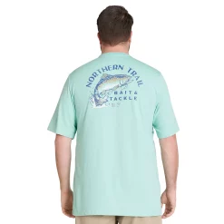 Big & Tall IZOD Saltwater Graphic Tee -Clearance Sales Store 5138066 Ocean Wave