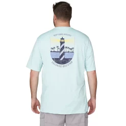 Big & Tall IZOD Saltwater Graphic Tee -Clearance Sales Store 5138066 Tanager Turquoise