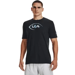 Men's Under Armour Football Chrome Branded Tee -Clearance Sales Store 5154927 Black
