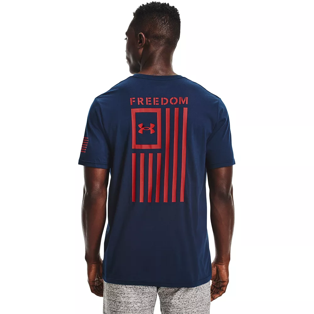 Men's Under Armour Freedom Flag Tee 7 Men's Under Armour Freedom Flag Tee - Image 5