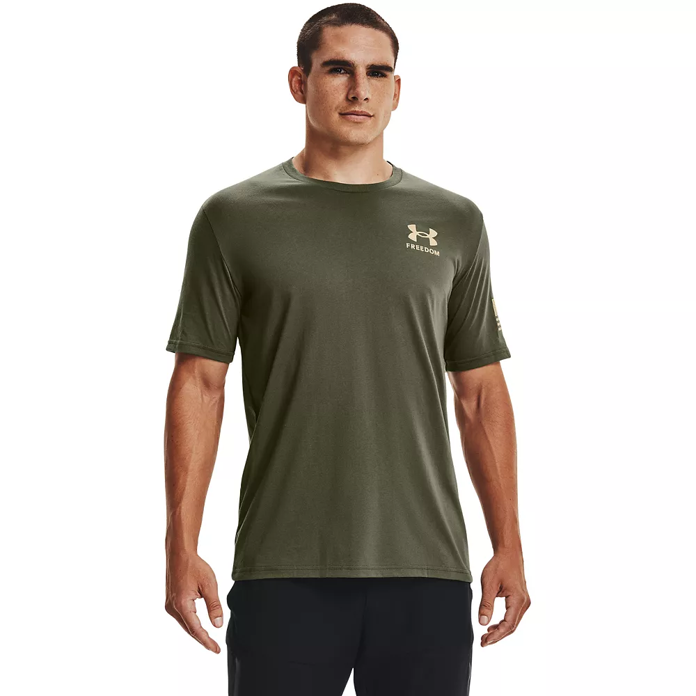 Men's Under Armour Freedom Flag Tee 5 Men's Under Armour Freedom Flag Tee - Image 3