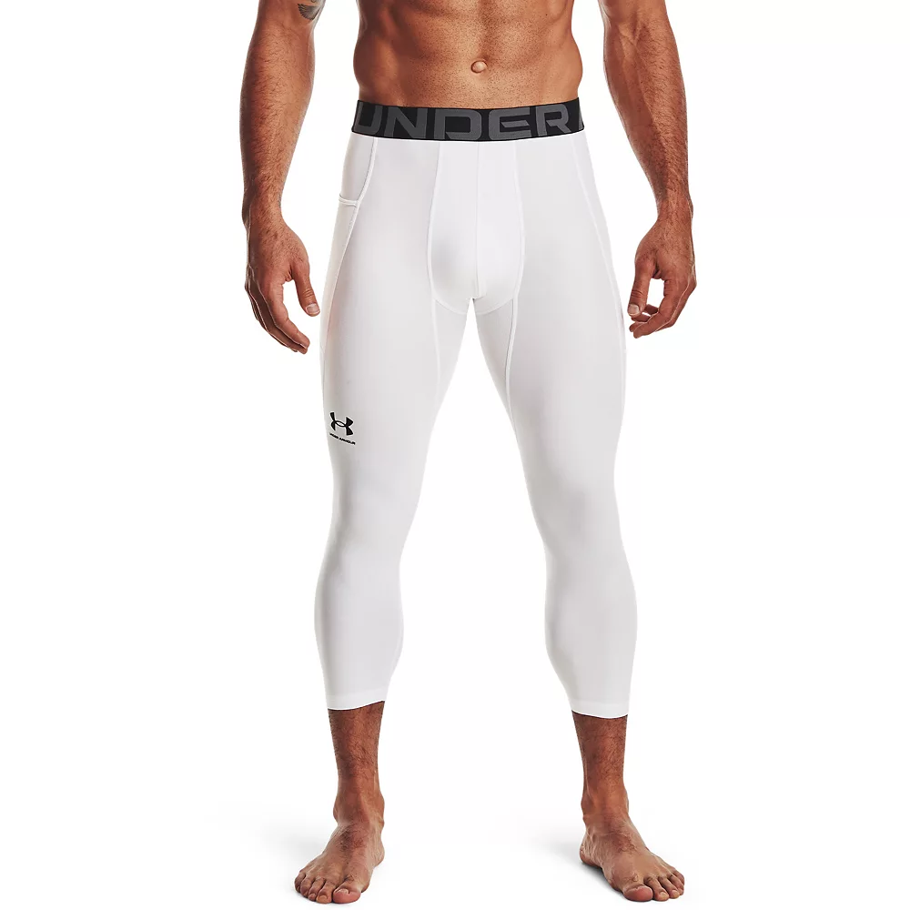Men's Under Armour HeatGear® Three-Quarter Base Layer Leggings 3 Men's Under Armour HeatGear® Three-Quarter Base Layer Leggings