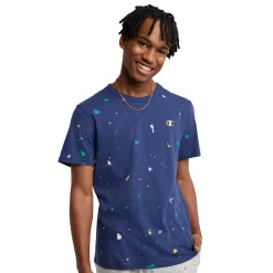 Men's Champion® Brushstroke Camo Tee -Clearance Sales Store 5162474 Athletic Navy