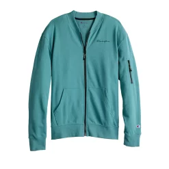 Men's Champion® French-Terry Fleece Bomber Jacket -Clearance Sales Store 5162495 ALT