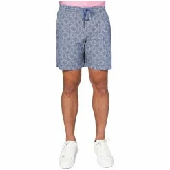 Men's IZOD Saltwater Drawstring Shorts -Clearance Sales Store 5165396 Bijou Blue