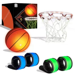 Black Series Night Glow Basketball Set